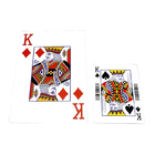 Casino Poker Card Wholesale Waterproof Durable PVC Barcode Playing Cards With Big Size Index