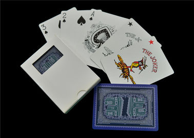 Matte Linen Finish Casino Playing Cards , Full Color Custom Design Playing Cards